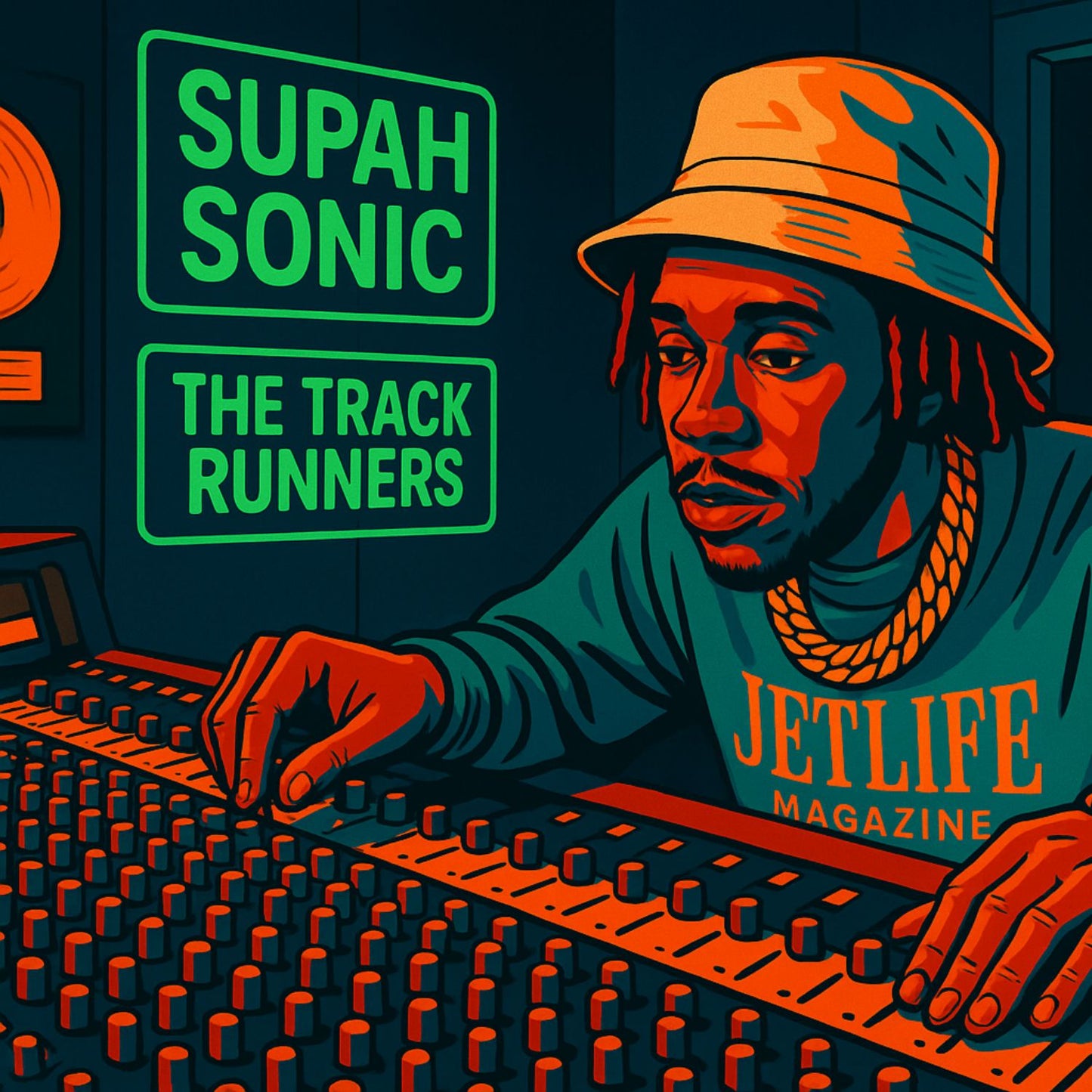 The track Runners - supah sonic Beats