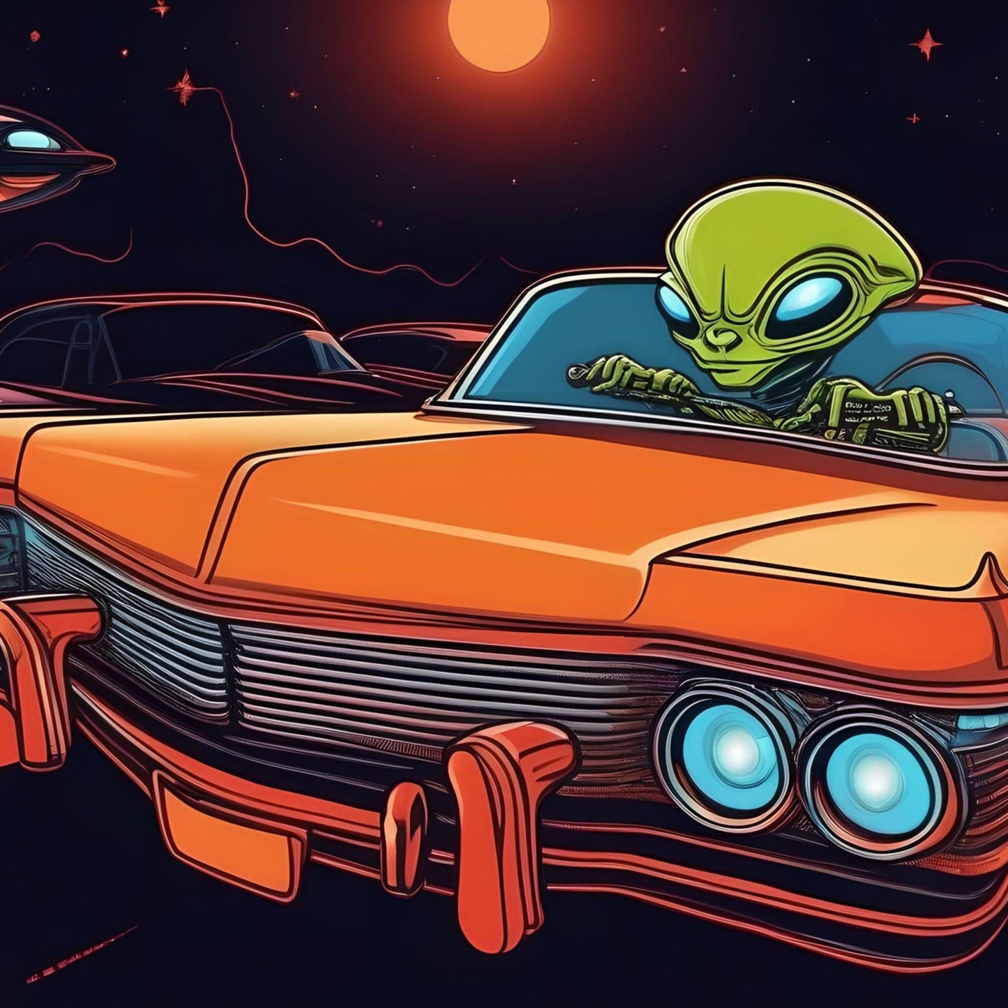 Roswell In A Cadillac - supah sonic Beats